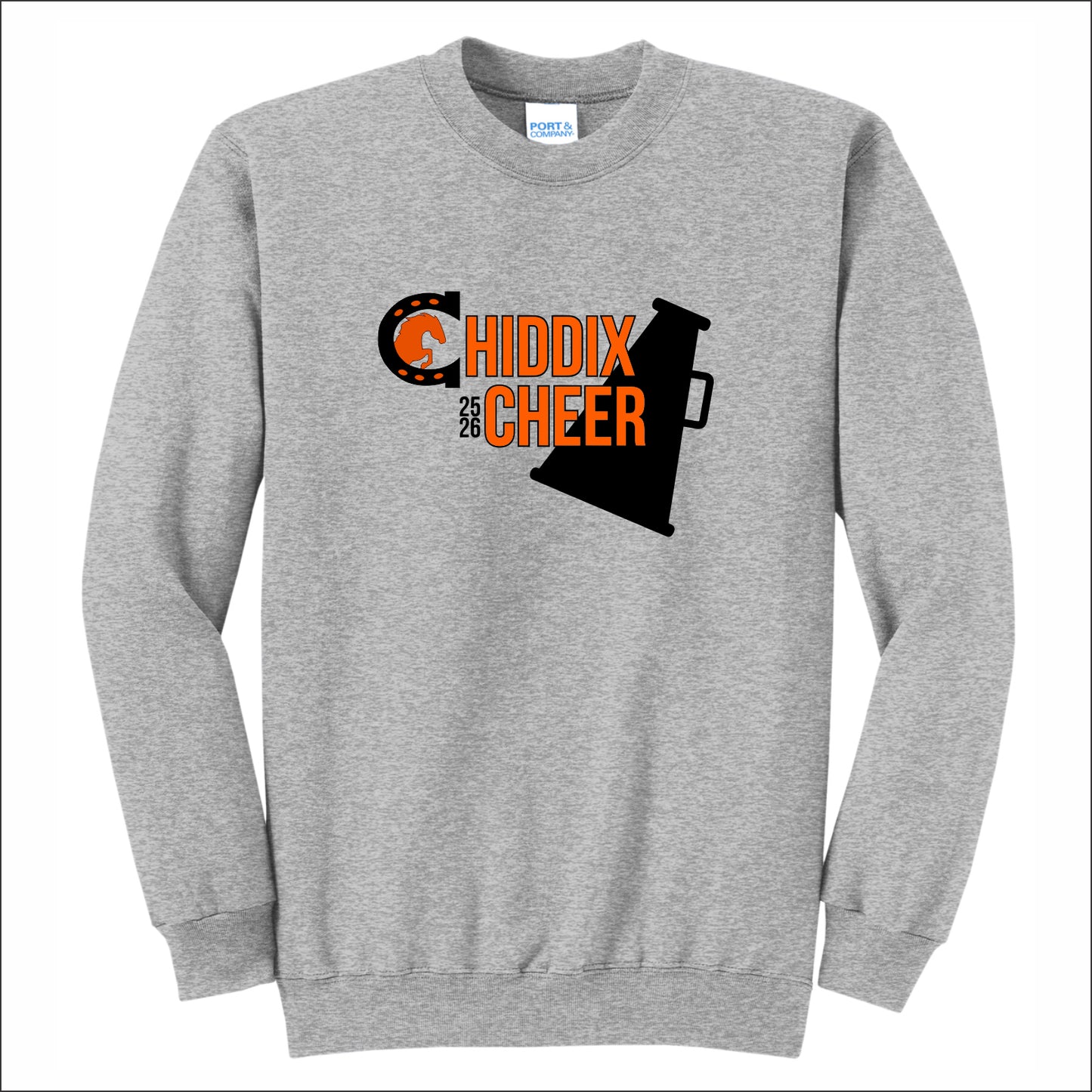 Chiddix Cheer Crewneck Sweatshirt - Design A