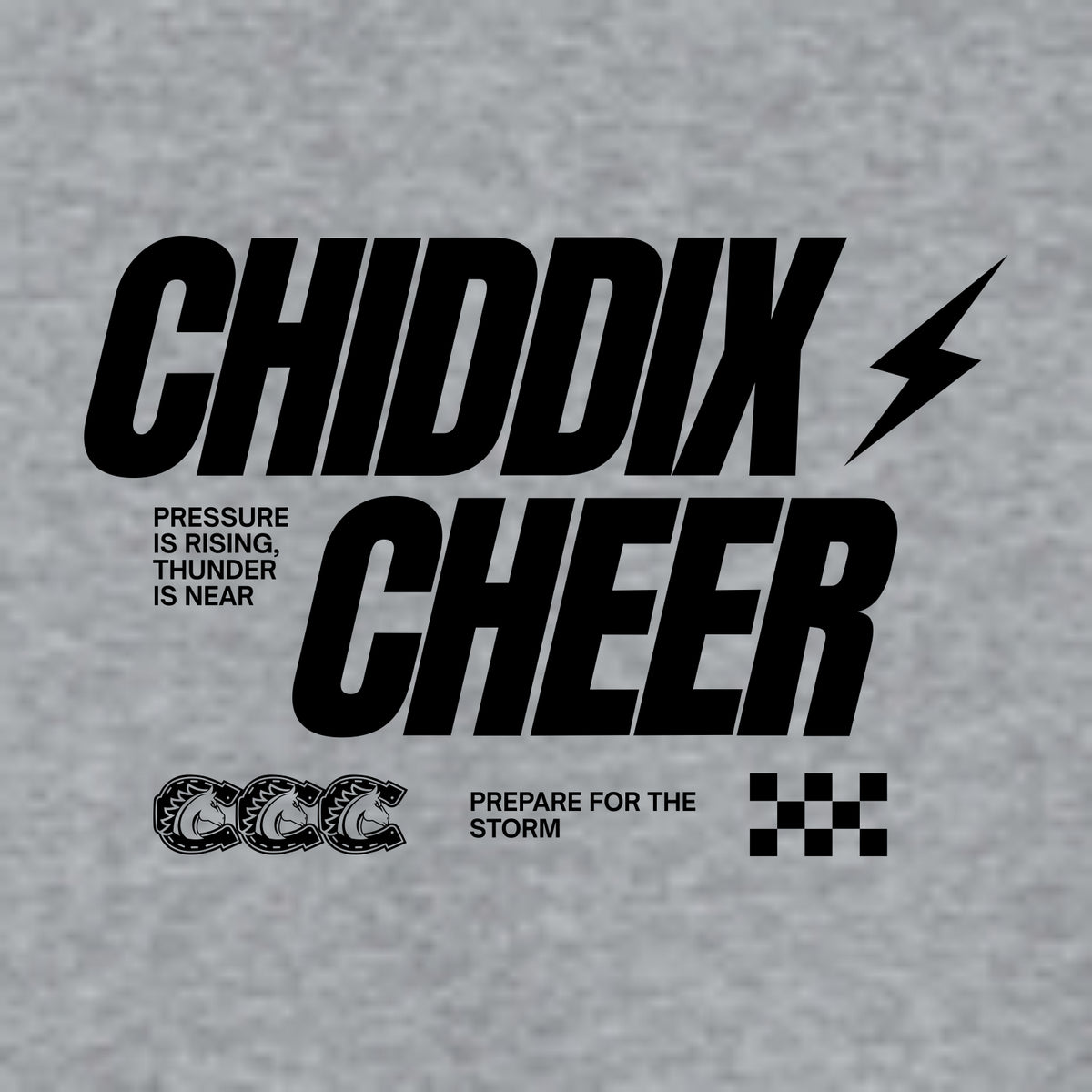 Chiddix Cheer Short Sleeve T-shirt - Design A