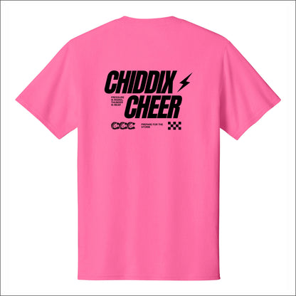 Chiddix Cheer Short Sleeve T-shirt - Design A