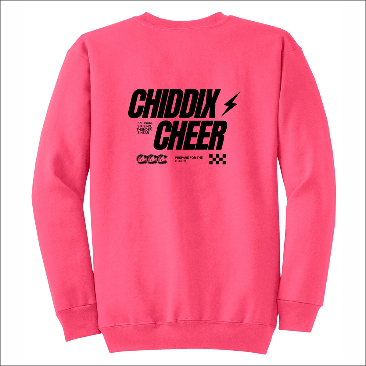 Chiddix Cheer Crewneck Sweatshirt - Design A