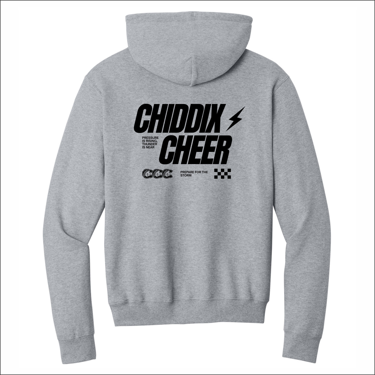 Chiddix Cheer Hooded Sweatshirt - Design A