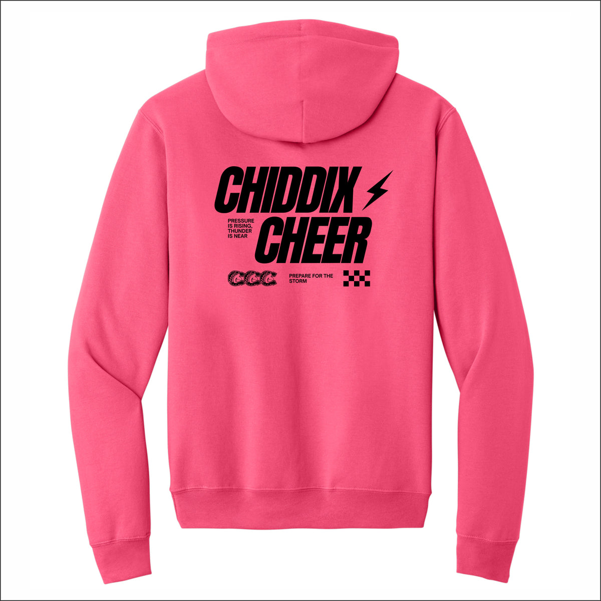 Chiddix Cheer Hooded Sweatshirt - Design A