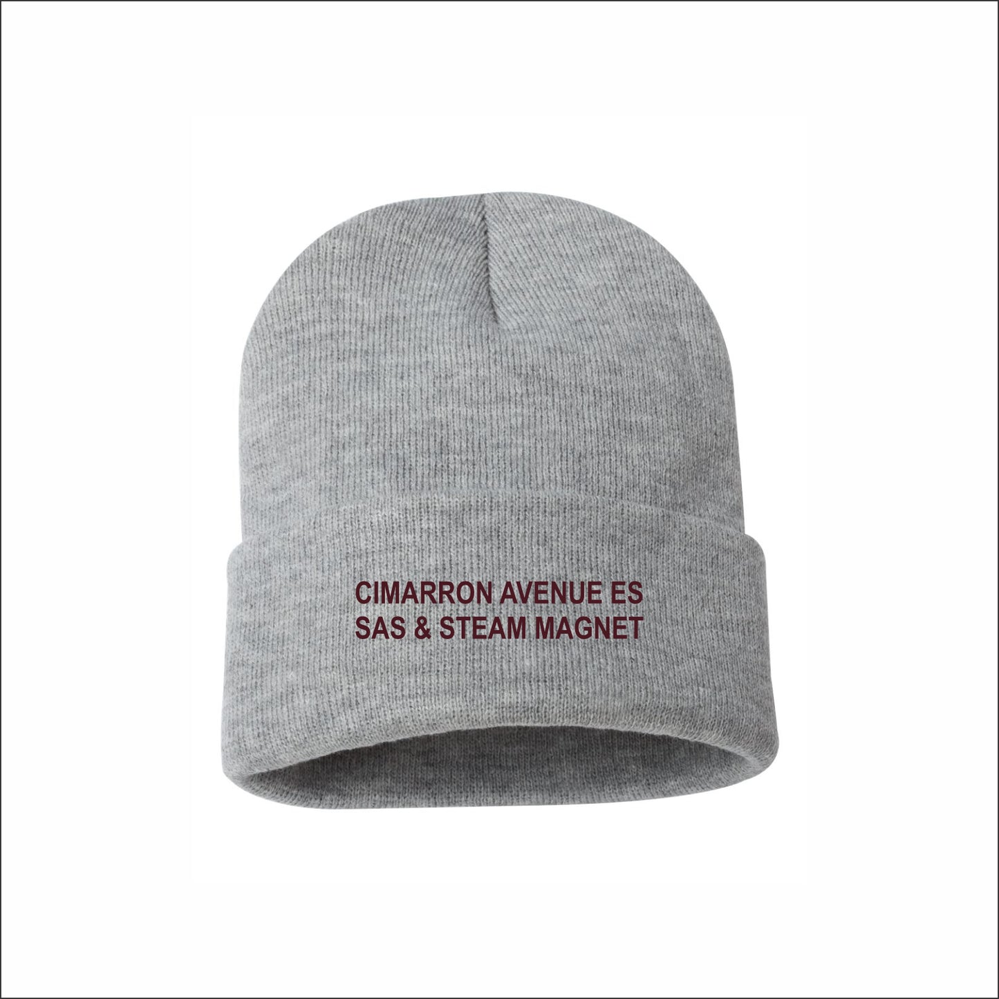 Cimarron Ave Elem Knit Cuffed Beanie