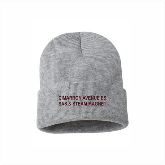 Cimarron Ave Elem Knit Cuffed Beanie