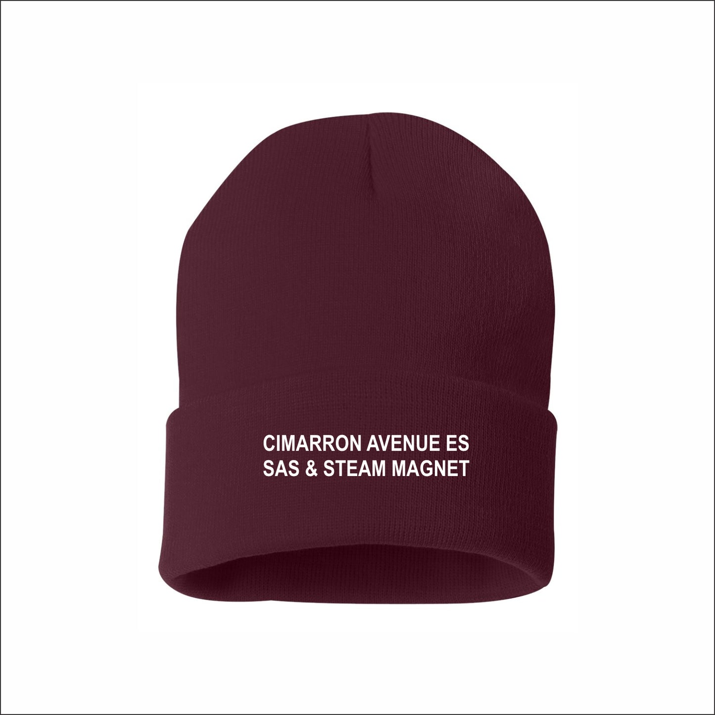 Cimarron Ave Elem Knit Cuffed Beanie