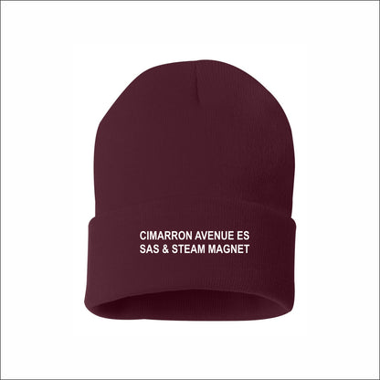 Cimarron Ave Elem Knit Cuffed Beanie