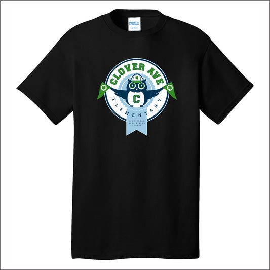 Clover Ave Elementary Short Sleeve T-shirt - Des. A