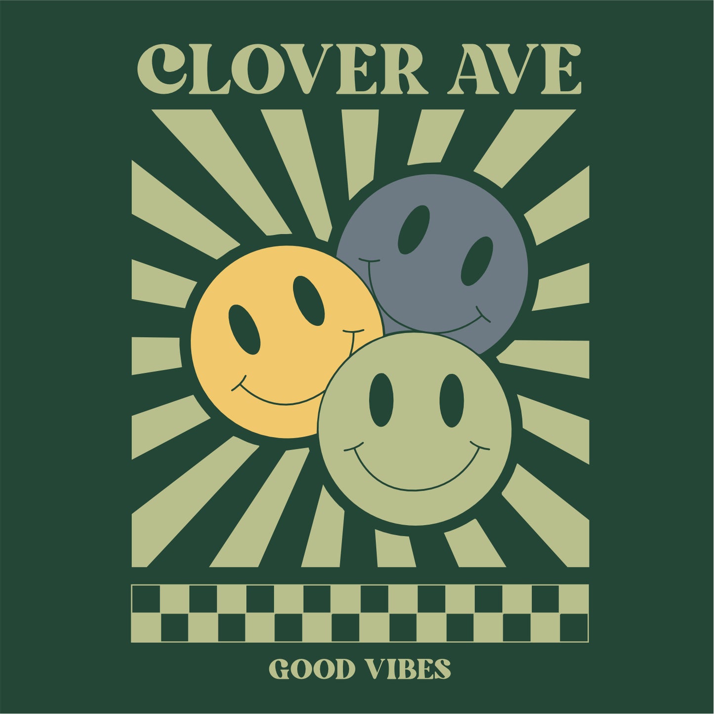 Clover Ave Elementary Hooded Sweatshirt - Des. B