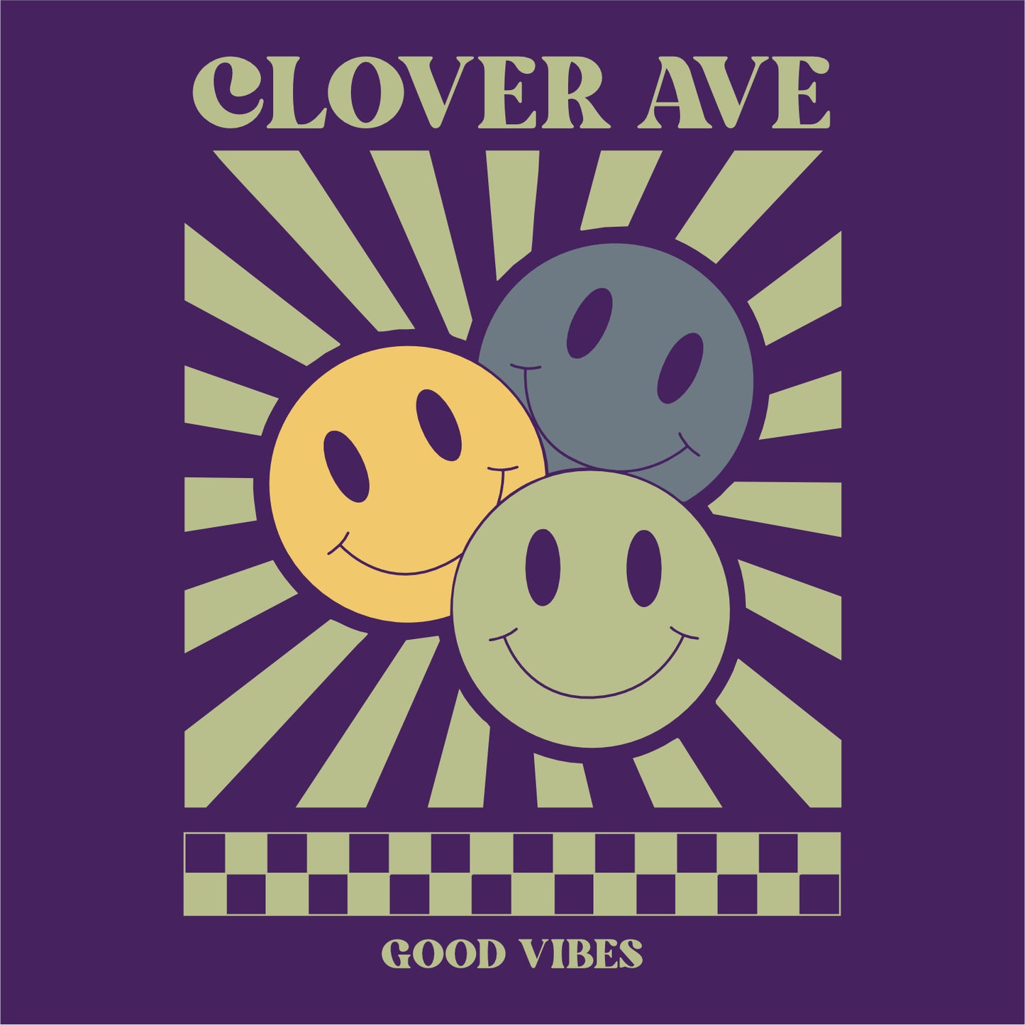 Clover Ave Elementary Hooded Sweatshirt - Des. B