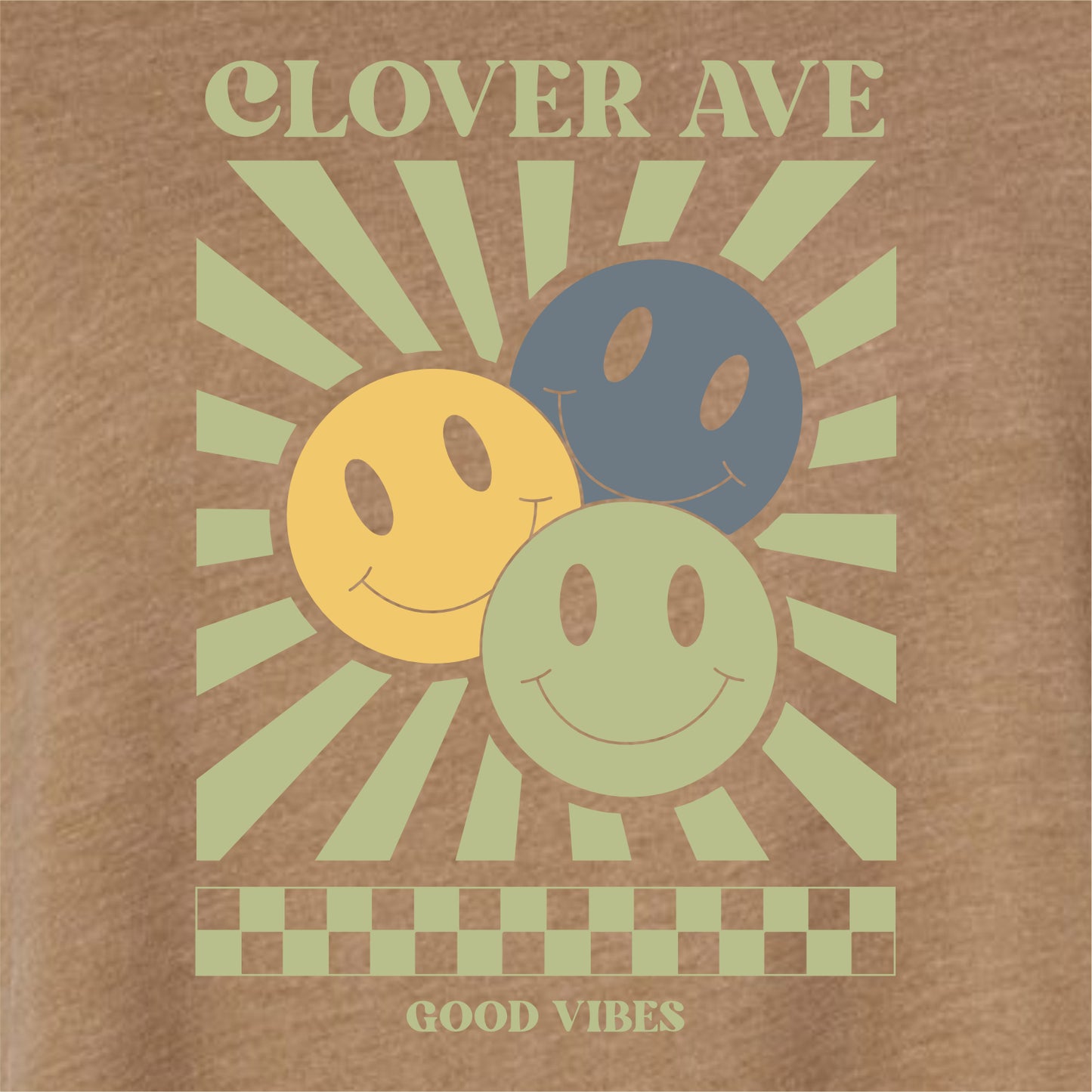 Clover Ave Elementary Ladies Relaxed Vintage Wash T-Shirt