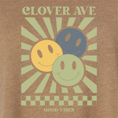 Clover Ave Elementary Ladies Relaxed Vintage Wash T-Shirt