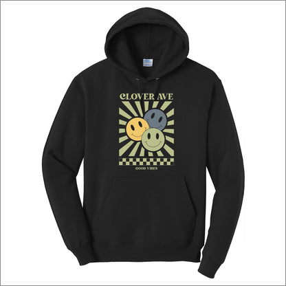 Clover Ave Elementary Hooded Sweatshirt - Des. B