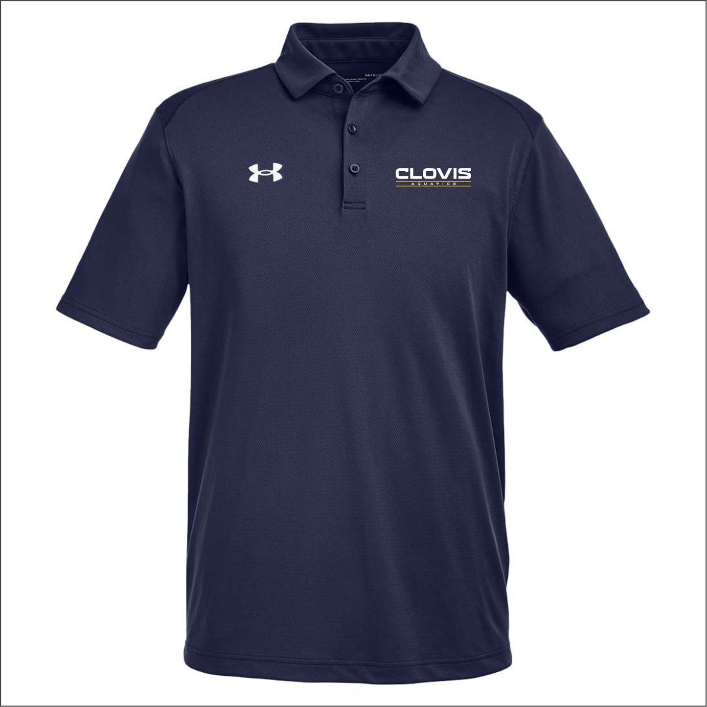 Clovis HS Aquatics Under Armour Tech Performance Polo