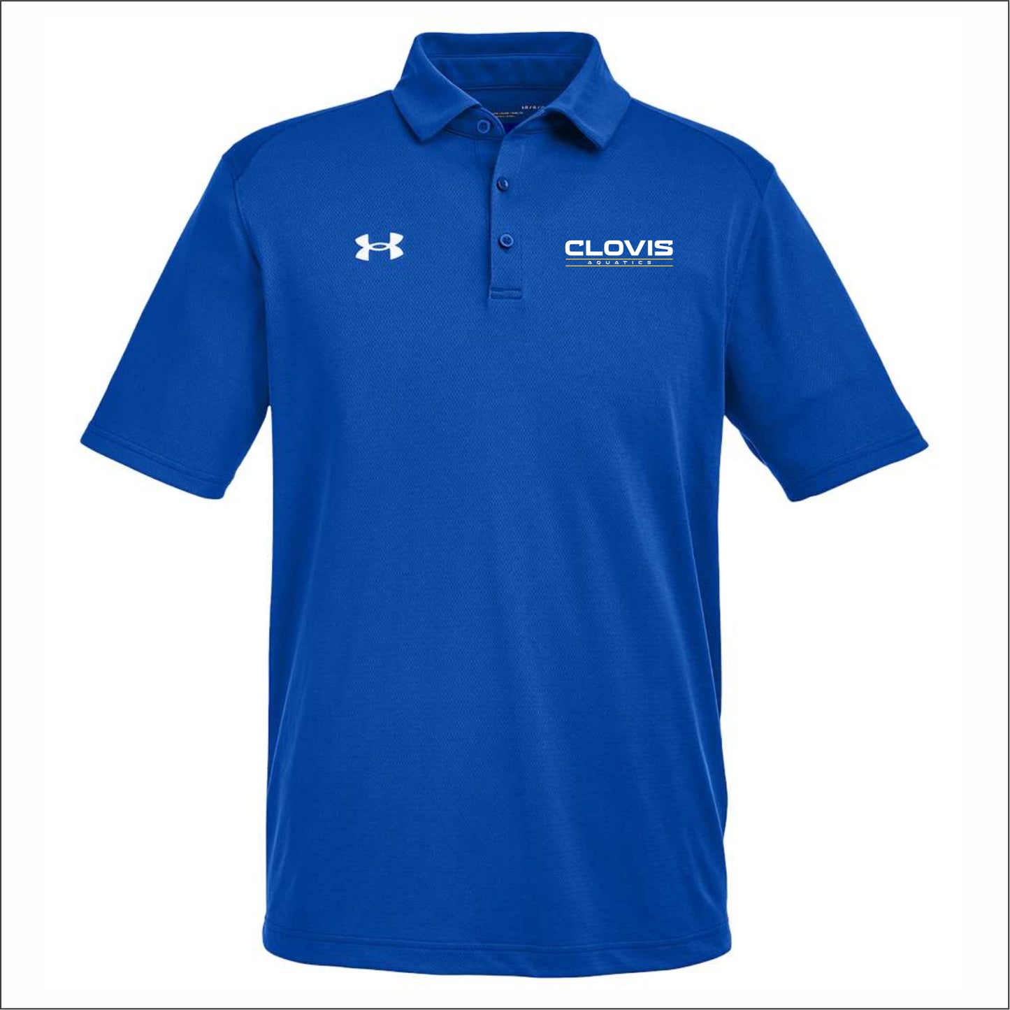 Clovis HS Aquatics Under Armour Tech Performance Polo