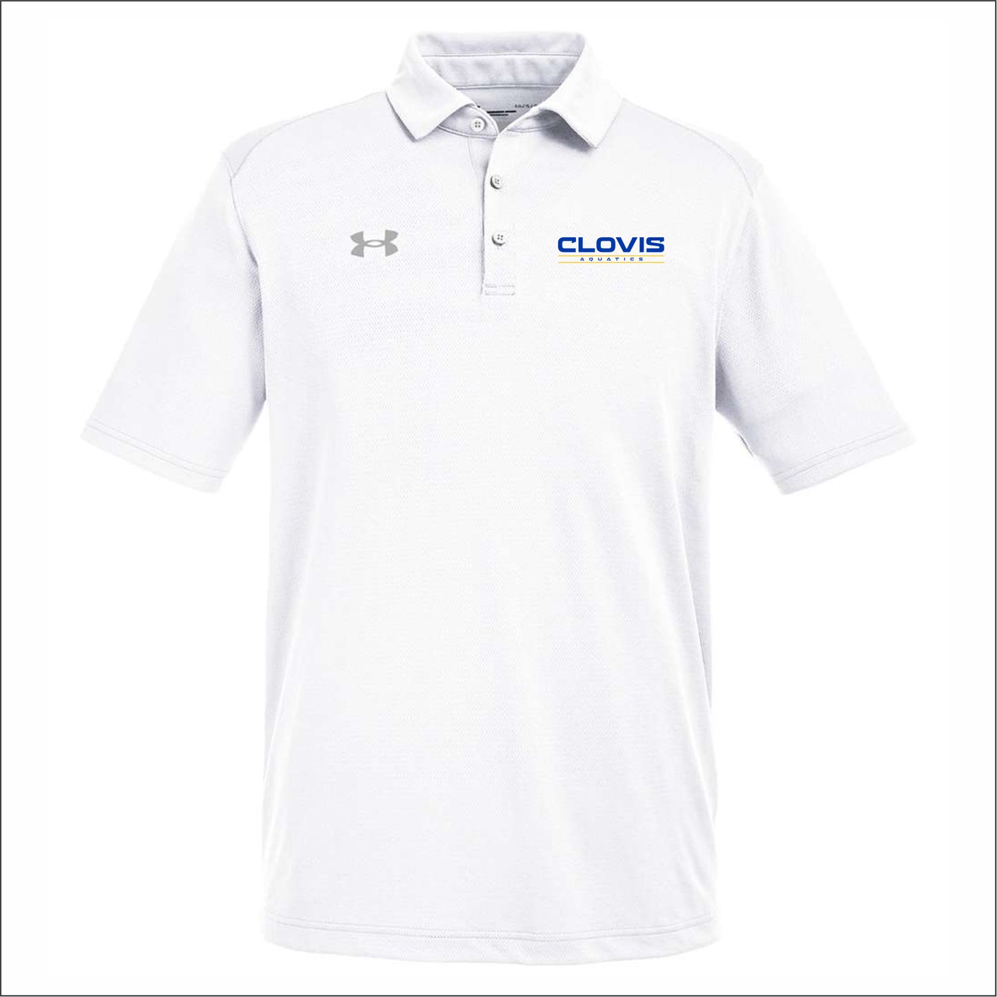 Clovis HS Aquatics Under Armour Tech Performance Polo