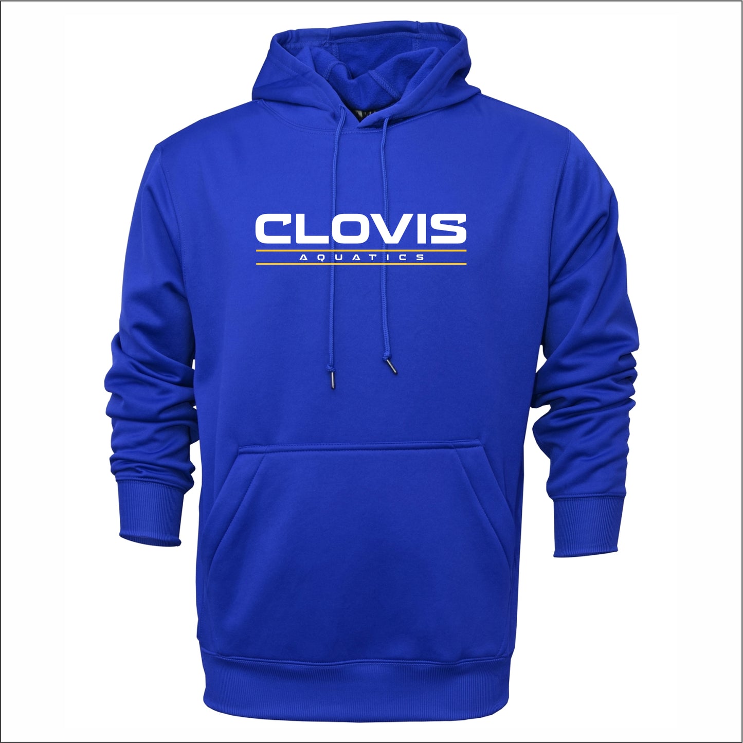 Clovis HS Aquatics Performance Hooded Sweatshirt