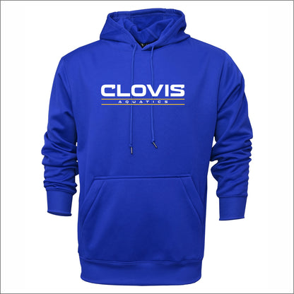 Clovis HS Aquatics Performance Hooded Sweatshirt