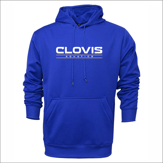 Clovis HS Aquatics Performance Hooded Sweatshirt