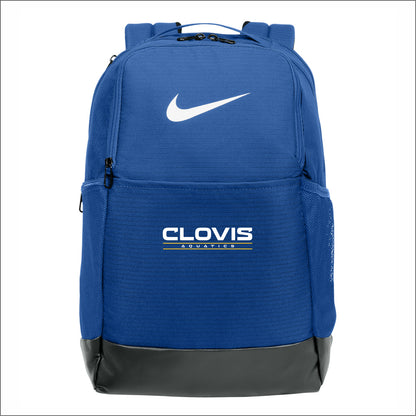 Clovis HS Aquatics Nike Brasilia Medium Backpack