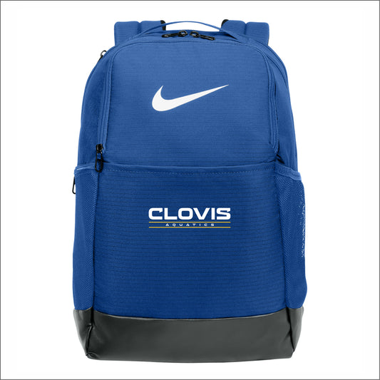 Clovis HS Aquatics Nike Brasilia Medium Backpack