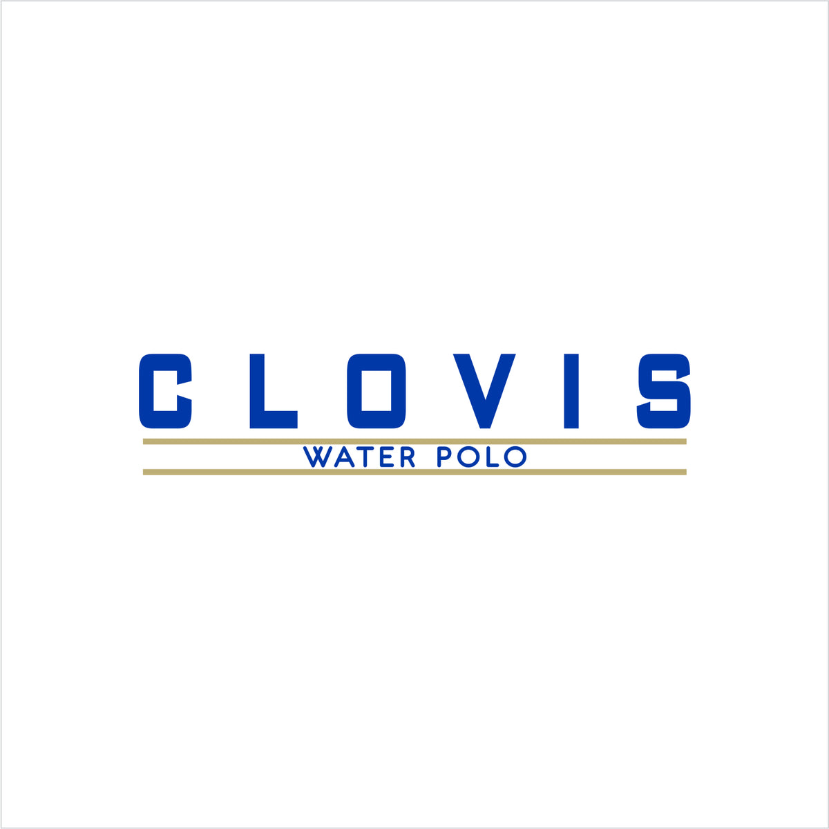 Clovis HS Water Polo Performance T-shirt - Des. B