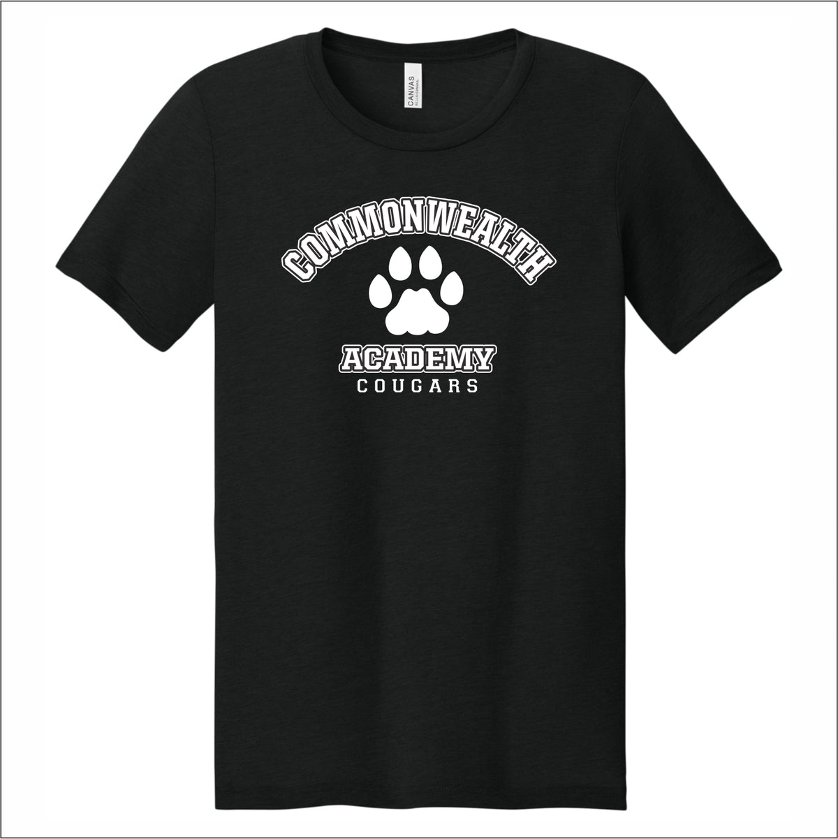 Commonwealth Academy Tri-blend T-shirt - Des. A