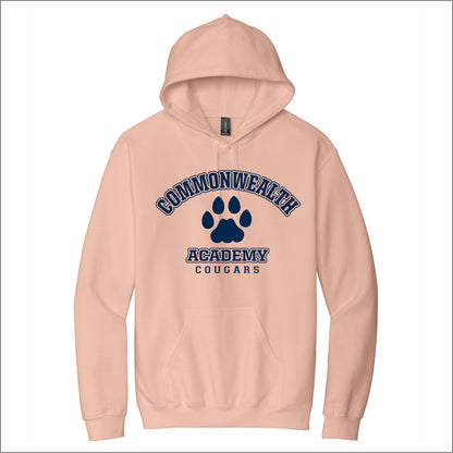 Commonwealth Academy Softstyle Hooded Sweatshirt - Des. A