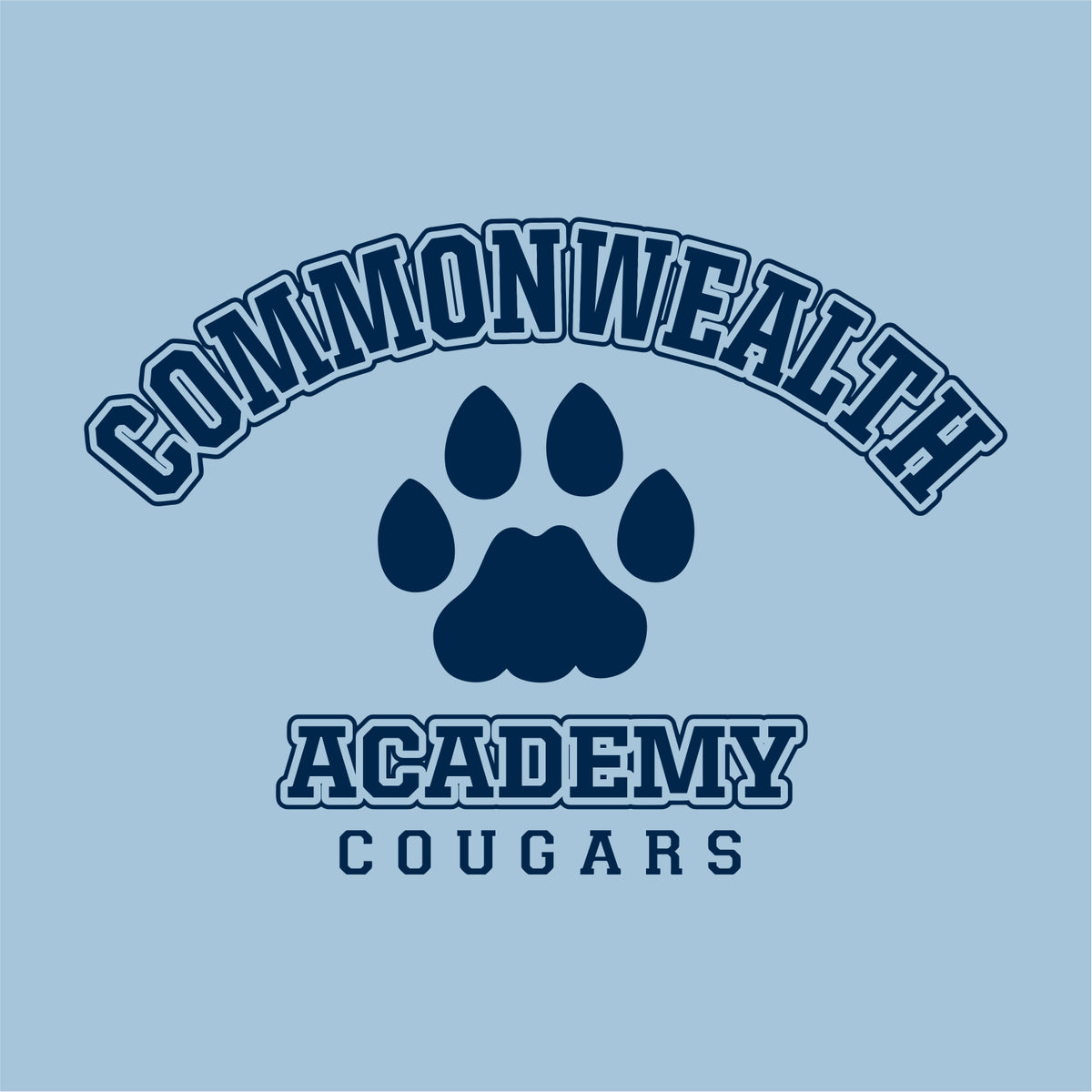 Commonwealth Academy VIT Crewneck Sweatshirt - Des. A