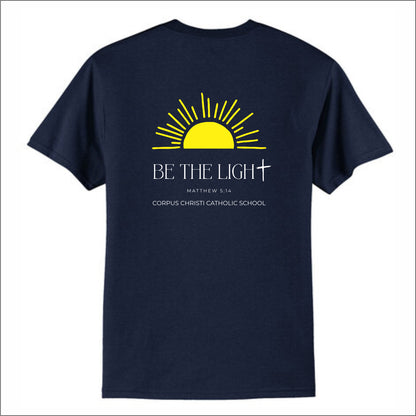 Corpus Christi Be the Light 50/50 Short Sleeve T-shirt
