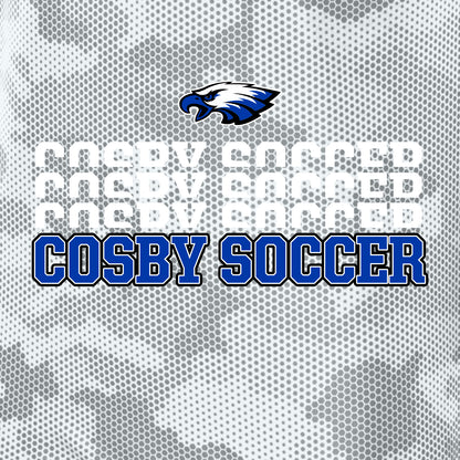 Cosby Ladies Soccer CamoHex Performance T-shirt