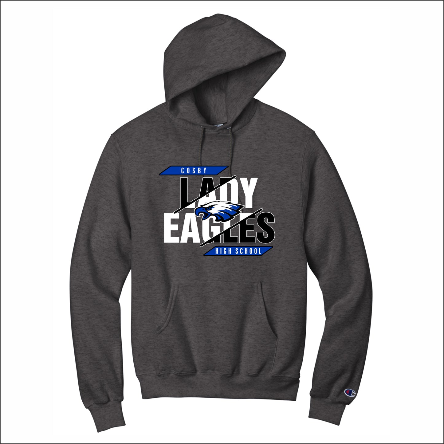 Cosby Ladies Soccer Champion Powerblend Hooded Sweatshirt