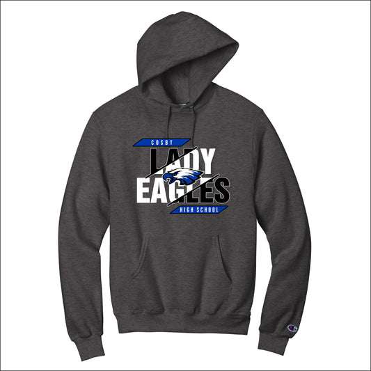 Cosby Ladies Soccer Champion Powerblend Hooded Sweatshirt