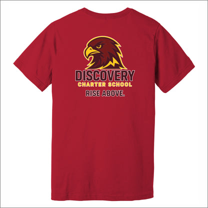 Discovery Charter Soft Jersey Short Sleeve T-shirt - Red