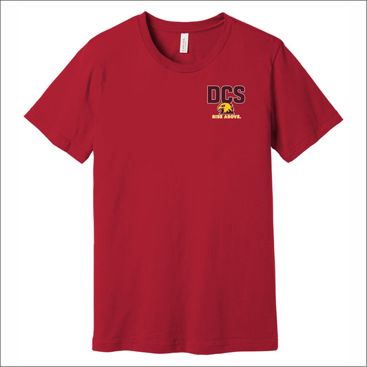 Discovery Charter Soft Jersey Short Sleeve T-shirt - Red