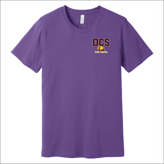 Discovery Charter Soft Jersey Short Sleeve T-shirt - Purple
