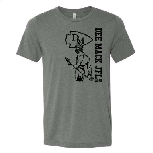 Dee-Mack JFL Heathered Soft Jersey Short Sleeve T-shirt B