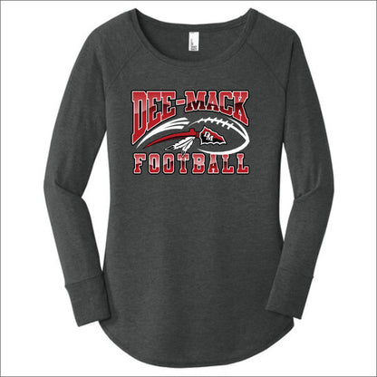 Dee-Mack JFL Ladies Tri-Blend Long Sleeve Tunic Tee