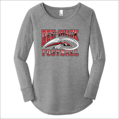 Dee-Mack JFL Ladies Tri-Blend Long Sleeve Tunic Tee