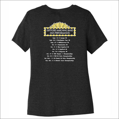 Deptford Band SHOW Ladies Heathered Relaxed Jersey Tee