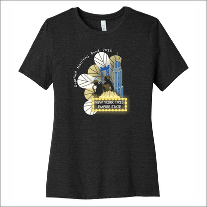 Deptford Band SHOW Ladies Heathered Relaxed Jersey Tee
