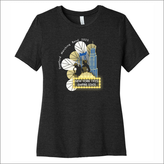 Deptford Band SHOW Ladies Heathered Relaxed Jersey Tee
