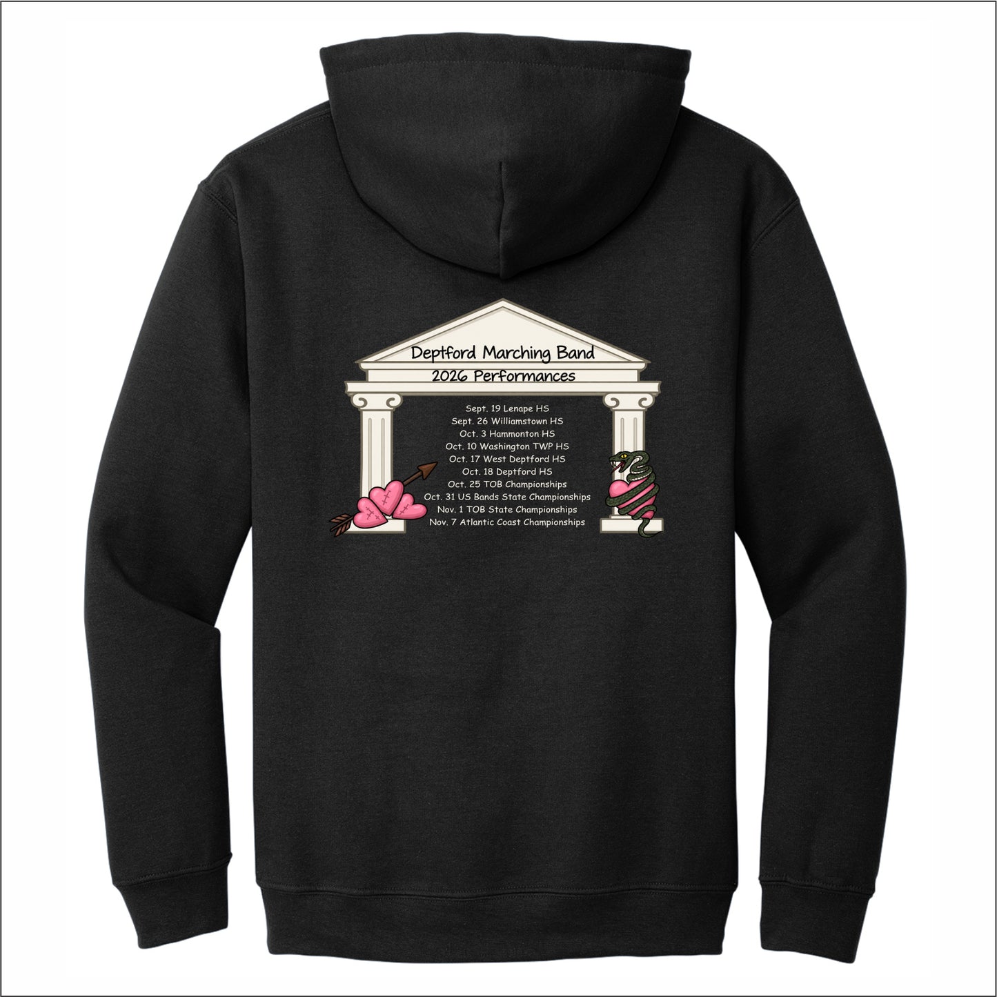 Deptford Band SHOW Hooded Sweatshirt