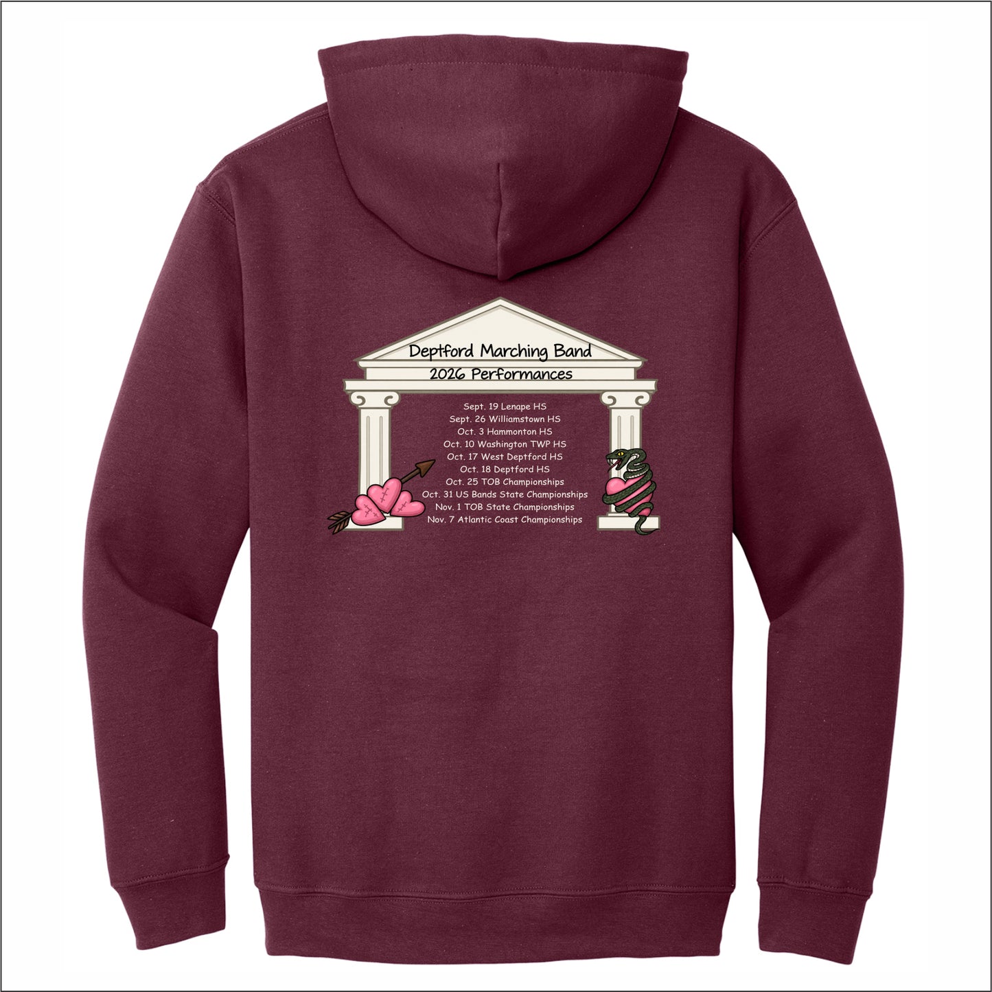 Deptford Band SHOW Hooded Sweatshirt