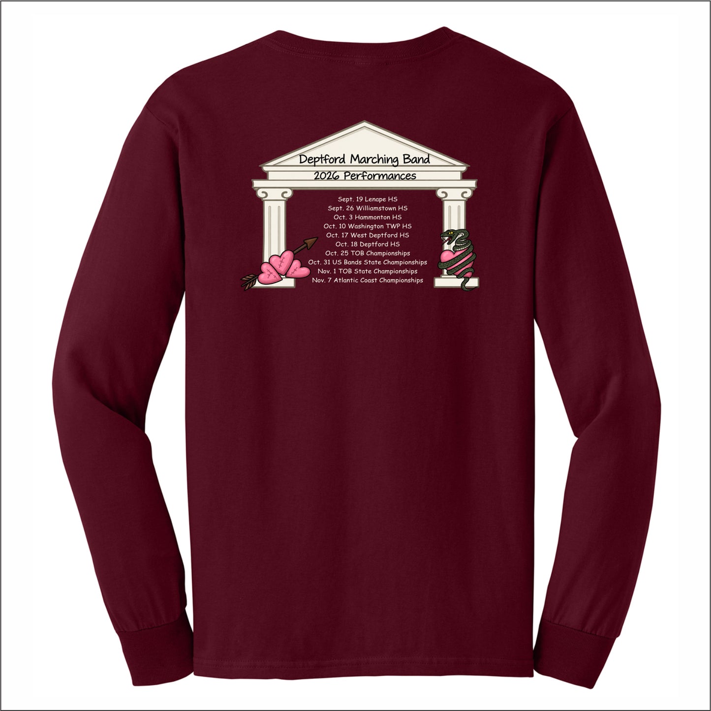 Deptford Band SHOW Long Sleeve T-shirt