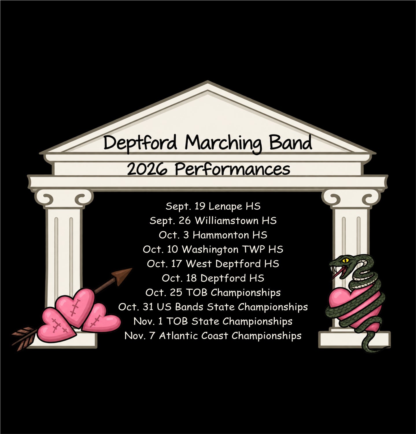 Deptford Band SHOW Long Sleeve T-shirt