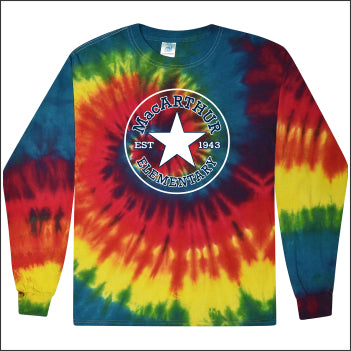 Douglas MacArthur Elem Tie-Dye Long Sleeve T-shirt