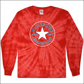 Douglas MacArthur Elem Tie-Dye Long Sleeve T-shirt