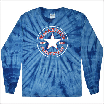 Douglas MacArthur Elem Tie-Dye Long Sleeve T-shirt