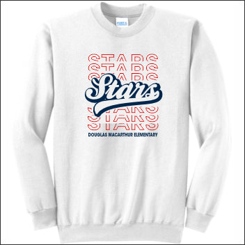 Douglas MacArthur Elem Crewneck Sweatshirt - Des. B