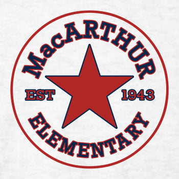 Douglas MacArthur Elem Soft Jersey T-shirt - Des. A